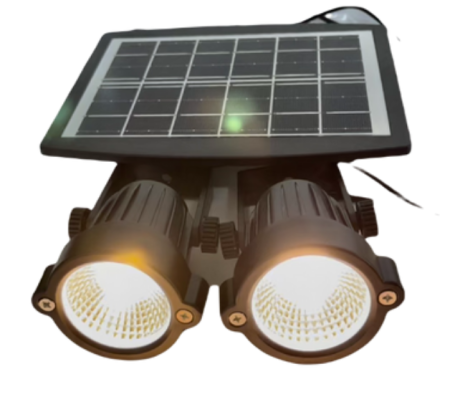 Đèn cắm cỏ GS-65TY01 3000K 5W năng lượng mặt trời ánh sáng vàng ấm GSUN