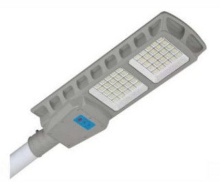 Đèn đường LED liền thể GS-SLE1003-200W thân nhôm đúc pin LiFePO4 15Ah GSUN
