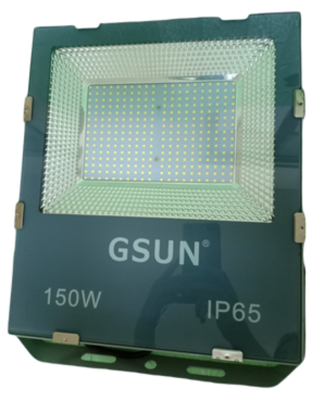 Đèn pha LED GS-FL150W 150W IP65 ngoài trời thân nhôm đúc GSUN