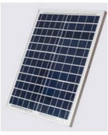 Quạt năng lượng mặt trời và điện 15W tấm pin rời sạc kép Solar AC GSUN
